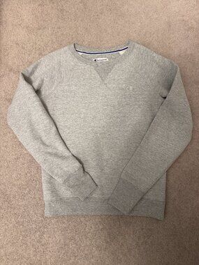 Champion Crewneck Sweatshirt (Light Grey) - Small